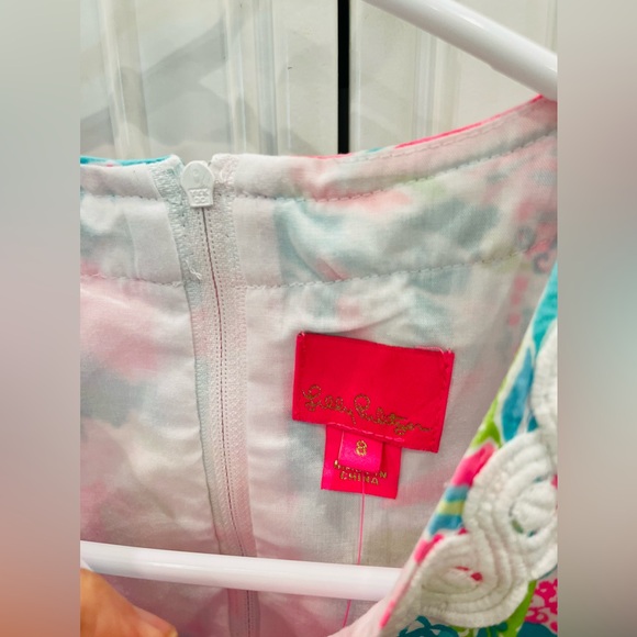 Lilly Pulitzer Girls Hot on the Scene Dress, size 8, Like New! - Picture 5 of 6